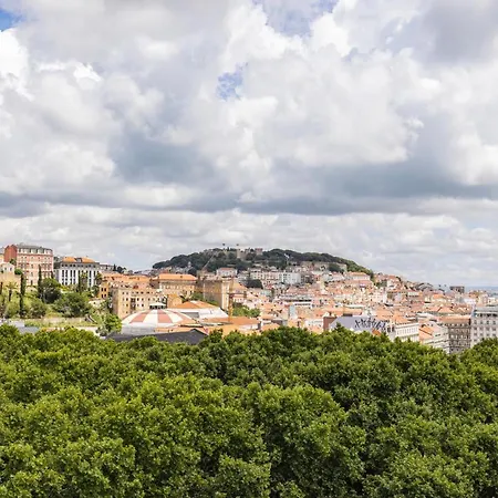 Liberdade Elegance W/rooftop Pool By Lovelystay Apartmán Lisboa