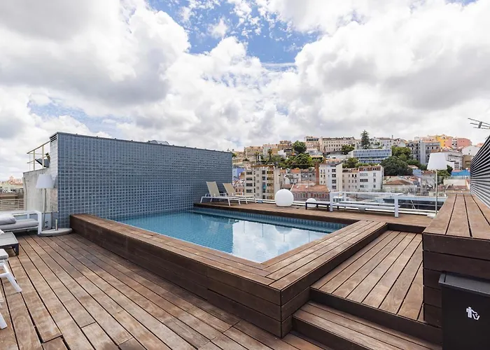 Liberdade Elegance W/rooftop Pool By Lovelystay * Lissabon