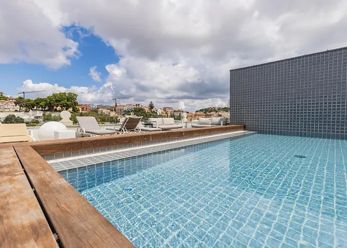Apartmán Liberdade Elegance W/rooftop Pool By Lovelystay Lisboa